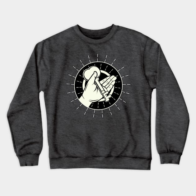 Key Of Life Crewneck Sweatshirt by lionkingdesign